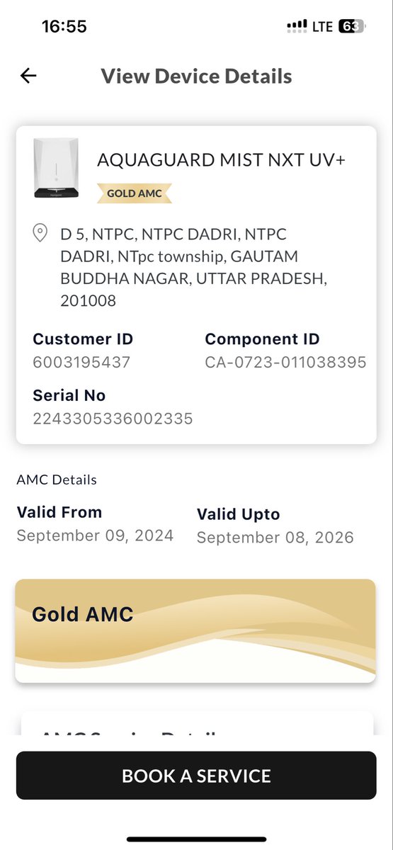 PVT_AMIT's tweet photo. Moreover there are 4 nos of free maintenance visits by your technician under the AMC, no one paid the visit for the same. My details are attached. Kindly take necessary action asap. https://t.co/6EM4S9yr1Q