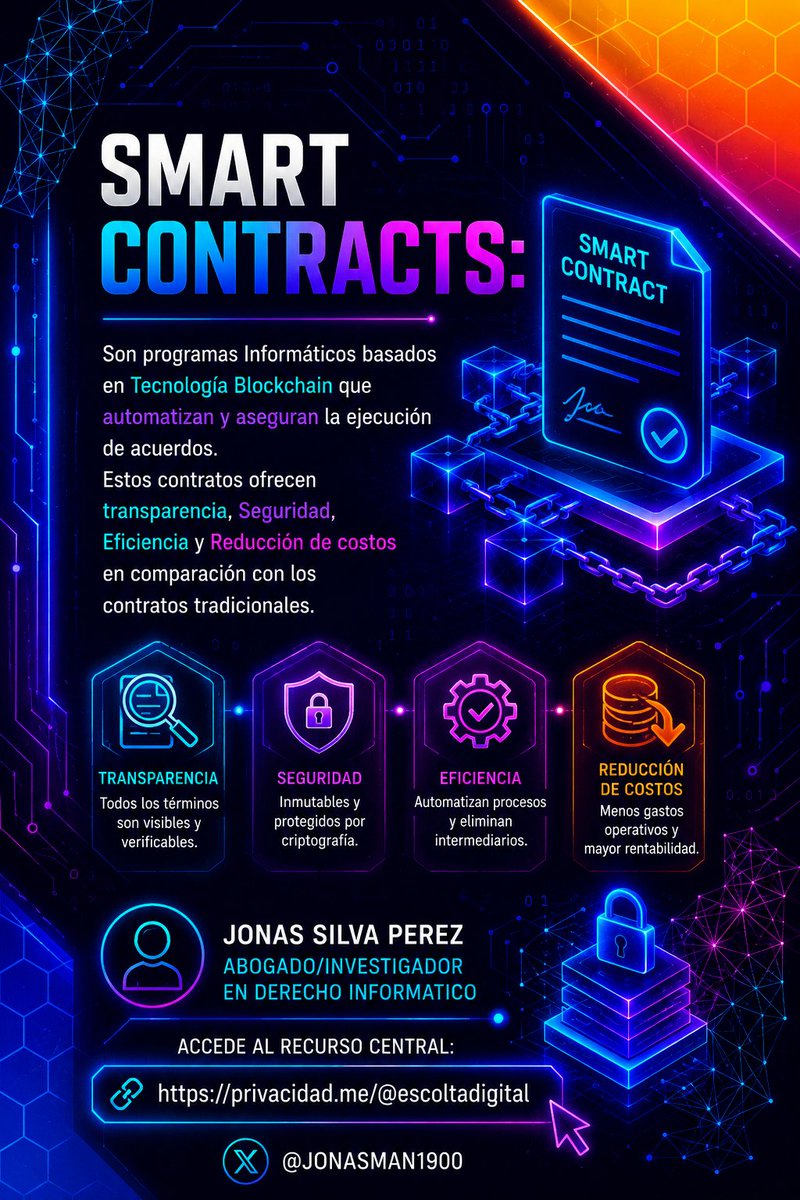 JONASMAN1900's tweet photo. Tu Escolta Digital Smart Contracts. #TuEscoltaDigital #Smartcontracts  #Contratointeligente https://t.co/gGchf97c8k