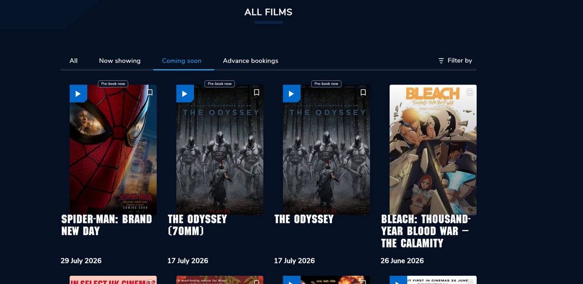 DBZimran's tweet photo. SHOWCASE, ODEON BLEACH TYBW THE CALAMITY CONFIRMED FOR THE UK https://t.co/wQR7jCeP1U