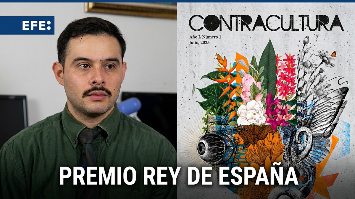 EFETV's tweet photo. Premios Internacionales Rey de España de Periodismo. Categoría Cultural https://t.co/DBxyr7QXOn https://t.co/HsxWdqt8sa
