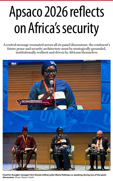 🗞️ #INTHEPRESS 📰 @mailandguardian looks back at #APSACO2026