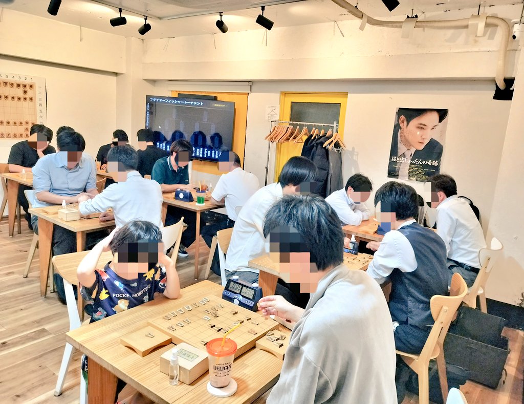 現在のCOBINです！トーナメントは3回戦進行中です🙌