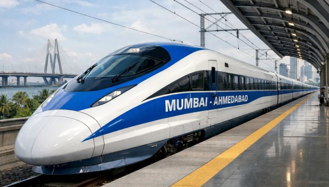 editorneindia's tweet photo. The introduction of tunnel hood technology in the Mumbai-Ahmedabad Bullet Train project marks another milestone in India's journey towards world-class infrastructure. https://t.co/67pSLfDLJg