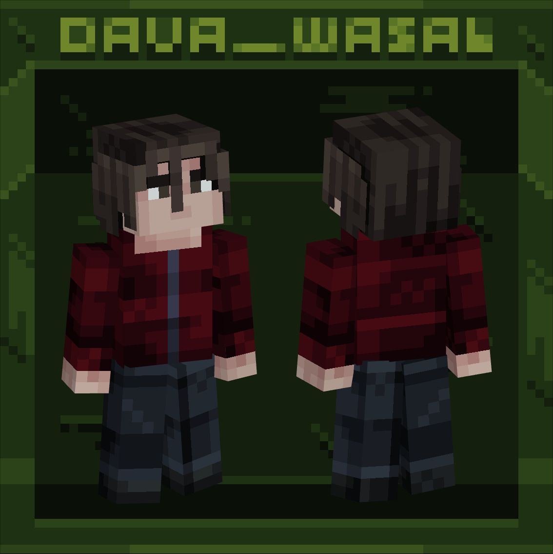 Dava_Wasab's tweet photo. SKIN — Jᴇᴀʟᴏᴜs 🖤🥀

The Dark Prince of the "Jealous" music video.
https://t.co/BVgTt0mU0v
#Minecraft #BlockBench #Skin https://t.co/grJqLUD1ZW