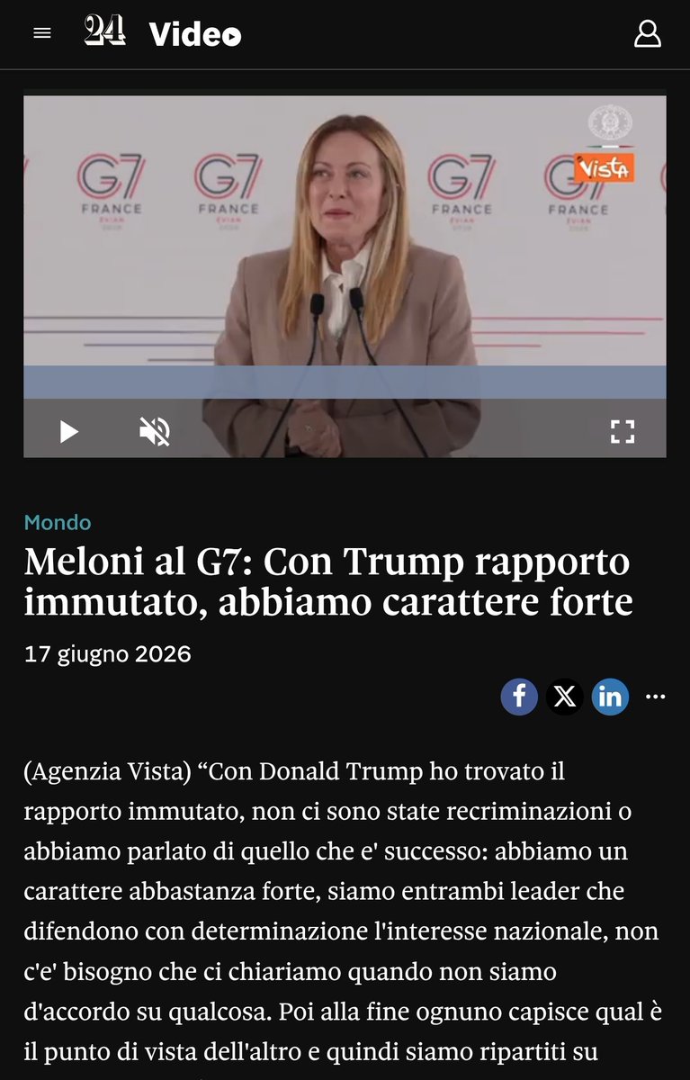 andreeee99's tweet photo. Ti sei svegliata adesso? Cara Meloni sono questi i tuoi alleati, i tuoi amici "nazionalisti". Li hai sostenuti tu. Puoi fare tutti i video che vuoi in cui dici di avere la schiena dritta, ma il lecchinaggio imbarazzante con Trump rimane https://t.co/P0lh0yHizE