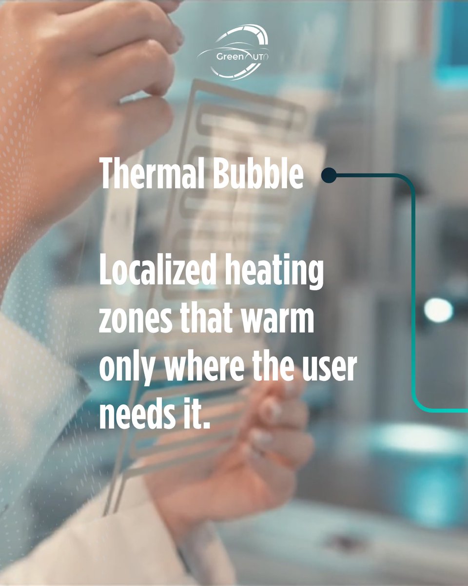 SimoldesGroup's tweet photo. Heating an electric vehicle consumes significant energy. With Thermal Bubble, PPS2 introduces localized thermal comfort that reduces climate‑control consumption by 15–20%, improving comfort and helping increase EV range. 🌡️🌱🪫
#PPS2 #PRR #NextGeneration #BuildingtheFuture https://t.co/PRvjEZqigI