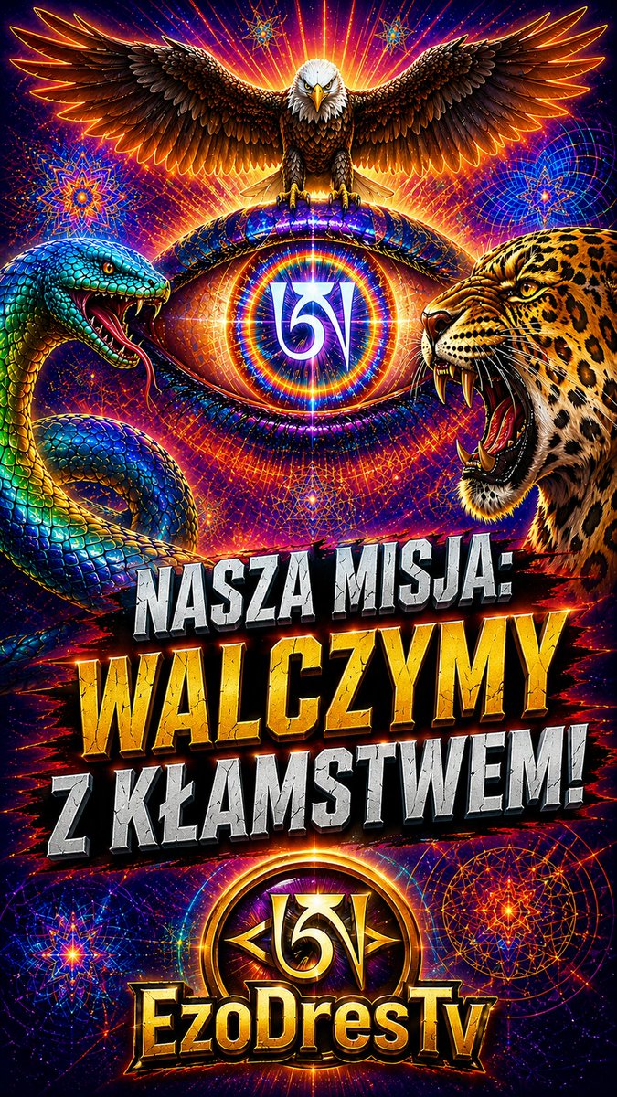 DresEzo's tweet photo. Od początku kanału, idziemy na całość.

Dlaczego? Bo ktoś musi mówić głośno, że wielu „duchowych nauczycieli” i influencerów to po prostu ZŁO — sekciarze, osoby chore psychicznie albo agenci służb.
#duchowodomość #energetyka #prawda #przebudzenie #fyp https://t.co/KHUjl477Cx