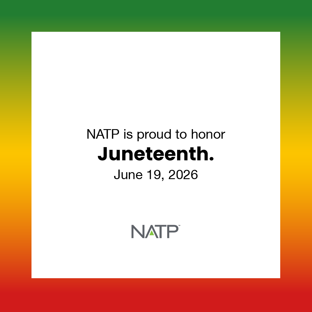 NATPTAX's tweet photo. Today, we celebrate Juneteenth, also known as Freedom Day, which commemorates the day in 1865 when the last enslaved African Americans in the United States were informed of their emancipation in Galveston, Texas.

Juneteenth is both a celebration of freedom and an opportunity to reflect on our nation's history and the ongoing pursuit of equality.

In observance, the NATP office is closed today.

Learn more about the history and significance of Juneteenth: 🔗 https://t.co/7FK4knJZ7A