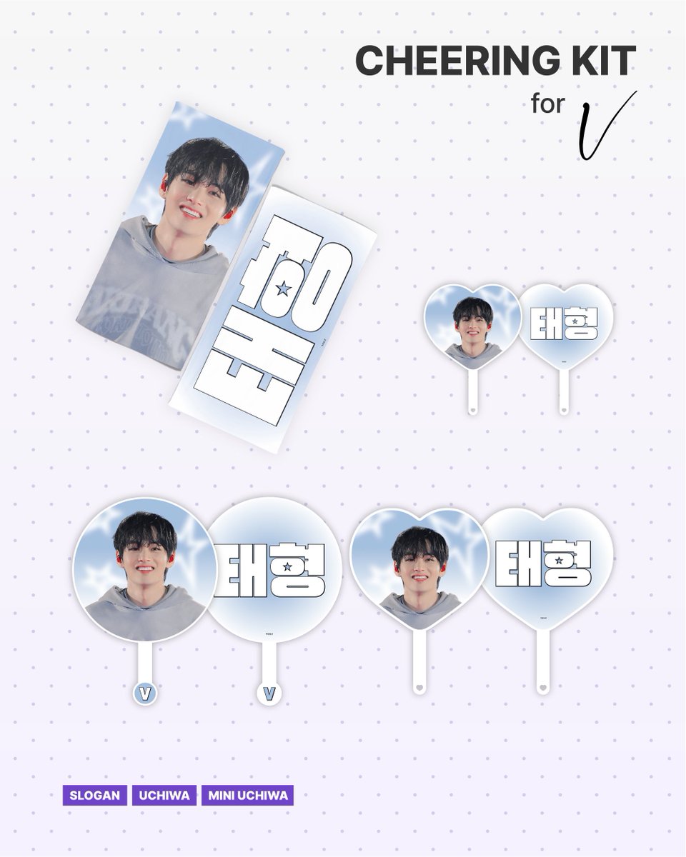 VOLT1230's tweet photo. ε♡з

𝙍𝙀-𝙊𝙋𝙀𝙉
V 𝘾𝙃𝙀𝙀𝙍𝙄𝙉𝙂 𝙂𝙊𝙊𝘿𝙎

𖤐 Light Stick Parts &amp; Cheering Goods Sale

✦ 19 June, 18:13 (KST)
✦ Worldwide Shipping

🔗 PRE-ORDER
https://t.co/ktn9Nj0yaV

#방탄소년단 #BTS #V #뷔 #태형 https://t.co/emChQSGd4b