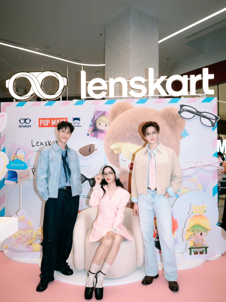 markjrtnfanclub's tweet photo. IG : junniorrs 
ไปเติมน้อง Sweet Bean ที่ Lenskart กันเร้ว! 🍬🫘 @lenskartth #LenskartTH #LenskartxPopmart

🔗 https://t.co/gmMizi357E

JUNIORMARK LENSKART POPMART

#LenskartTHxJuniorMark
#markjrtn #JuniorMark https://t.co/3FiGLYAM7A
