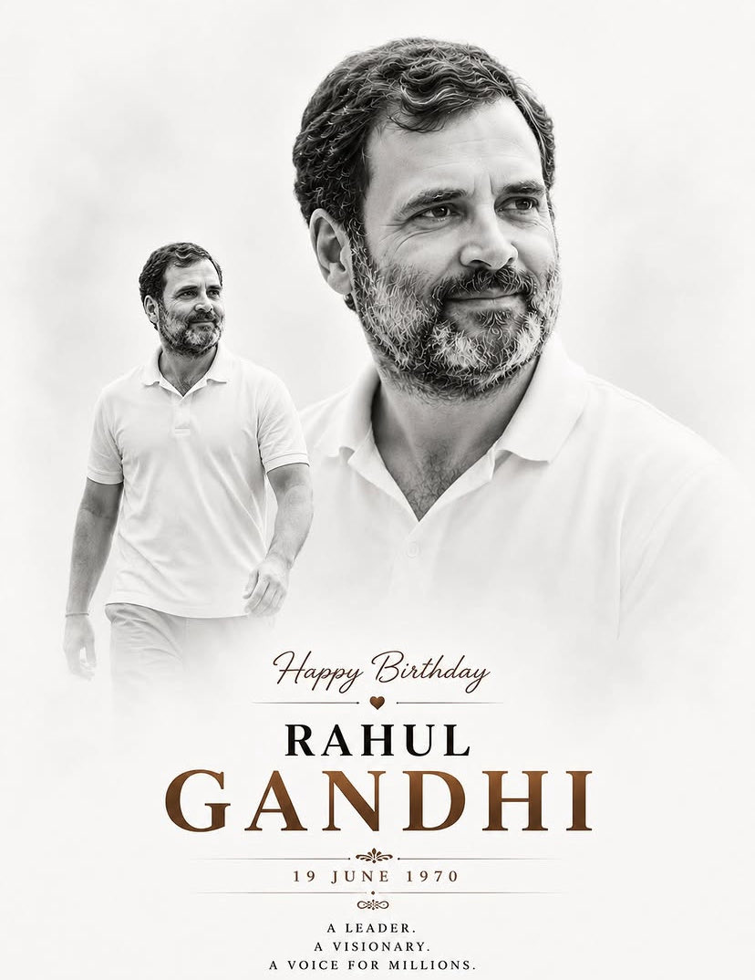 ShardulsingR's tweet photo. Happy birthday Rahul ji 🎂🧁🎉💐
@RahulGandhi https://t.co/4GqMVeBFNV