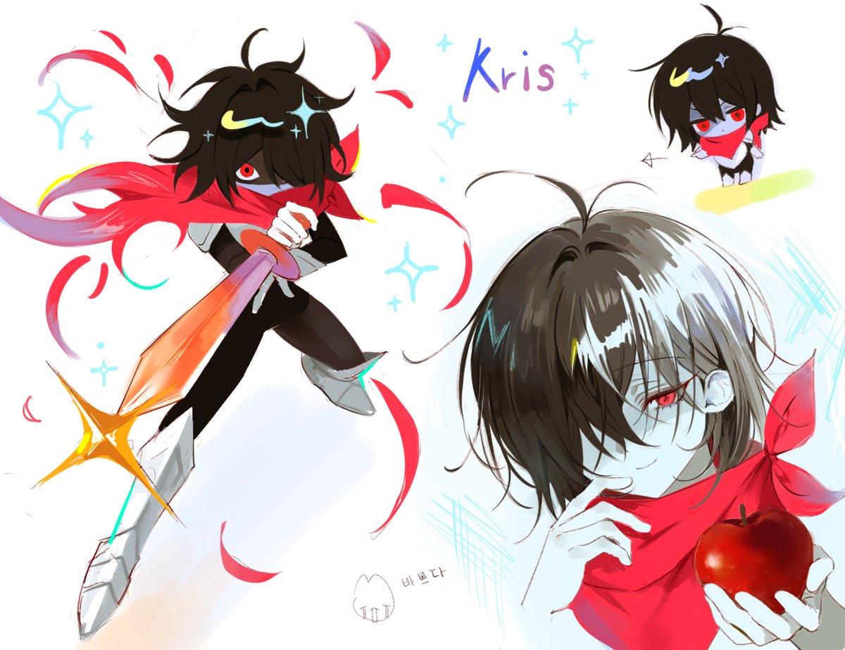 PieZ_P's tweet photo. #Deltarune
Kris https://t.co/coVM6ITCde
