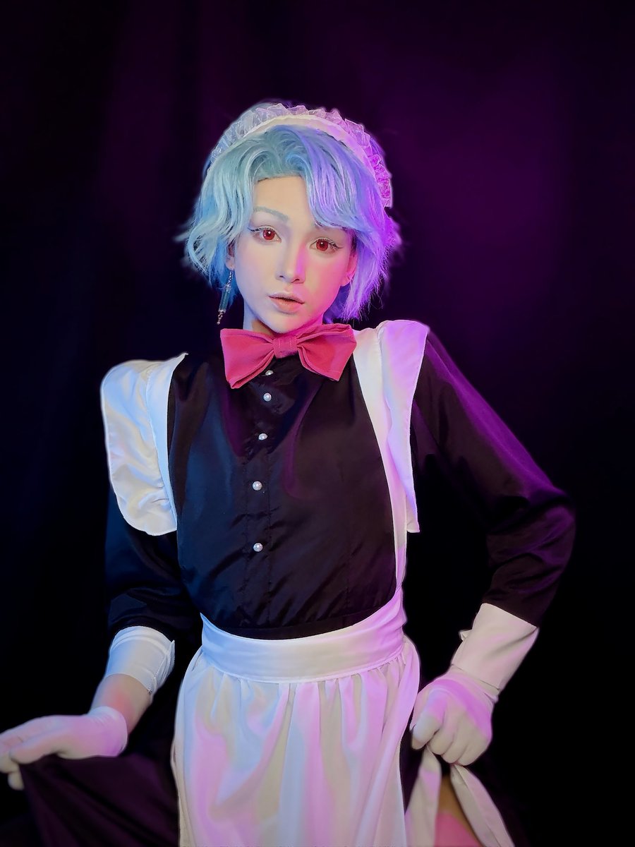 idaaa_cos's tweet photo. (repost on new acc)
hello my fellow dottore fans please enjoy maidttore 😽🤭 
1/2 https://t.co/kE3Fg4FKlU
