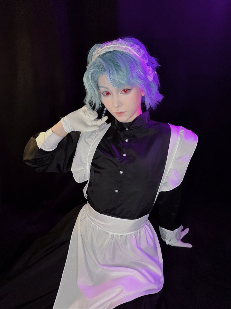 idaaa_cos's tweet photo. (repost on new acc)
hello my fellow dottore fans please enjoy maidttore 😽🤭 
1/2 https://t.co/kE3Fg4FKlU