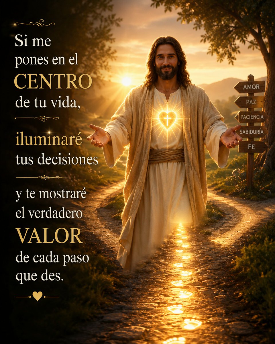 yacharrisb's tweet photo. Señor, ayúdame a mirar la vida con tus ojos y a valorar lo  importante. Que mi corazón no quede atrapado en preocupaciones ni en cosas pasajeras. Dame sabiduría para elegir el bien, paz para confiar en Ti y alegría para compartir amor, esperanza y bondad con quienes me rodean hoy https://t.co/1SLtAGDANb
