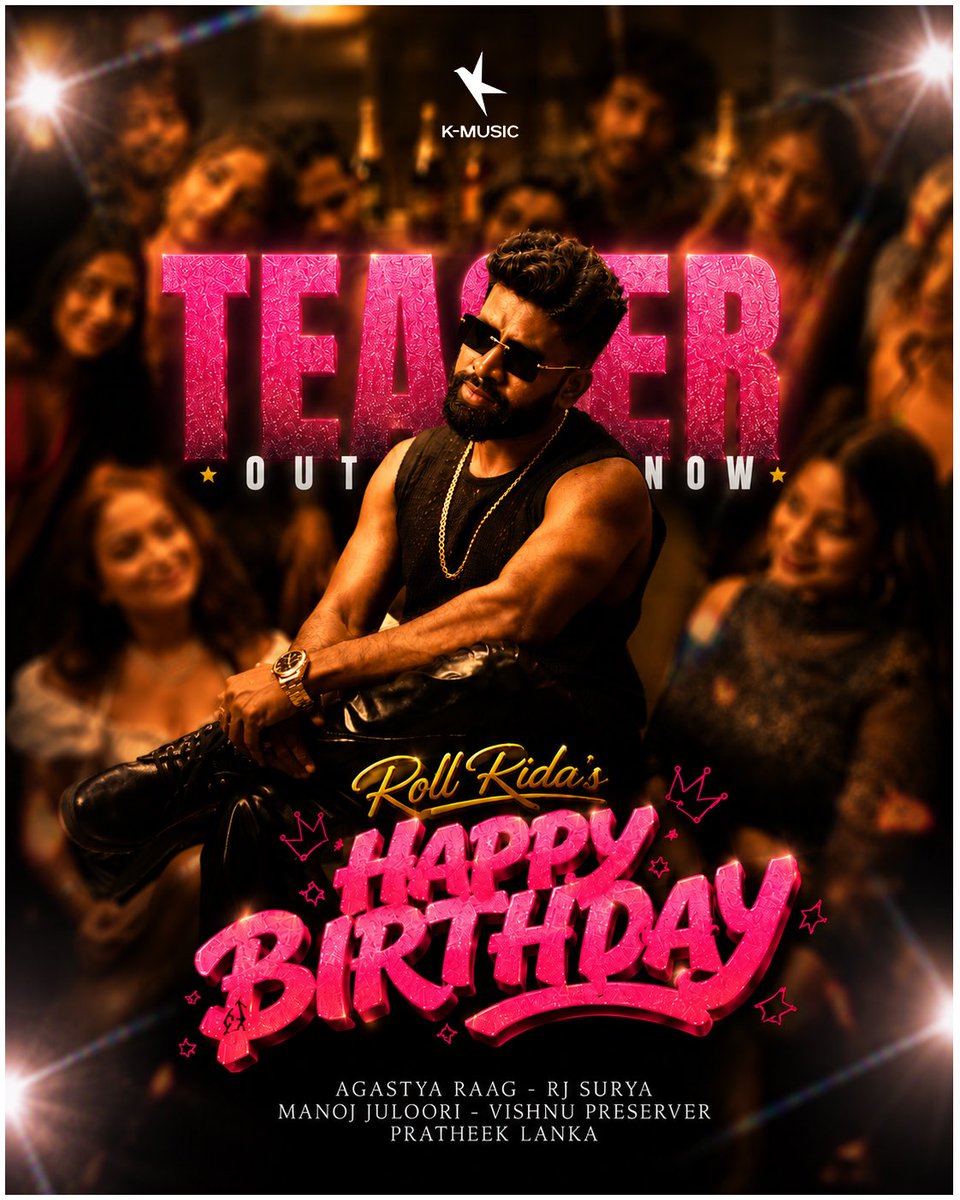 RollRida's tweet photo. New Song ‘Happy Birthday’ Promo out now !

https://t.co/qzmgtSiD0Z https://t.co/sOBVBY3Eni