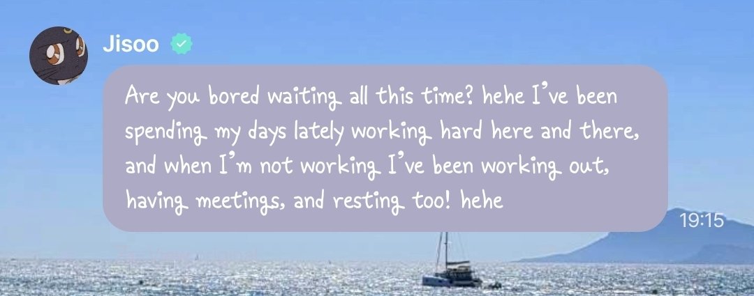ForeverKimJisoo's tweet photo. 061926 JISOO APP update🐰

JISOO talking about her comeback. 💜

"I didn't want to say "soon!" (..) hahaha. I was planning to come back when everything was set and tell you right away, but it wasn't easy, so I just came here hehe."

Be the first to catch JISOO updates—subscribe now at https://t.co/2WSd5OoZ6n!💜