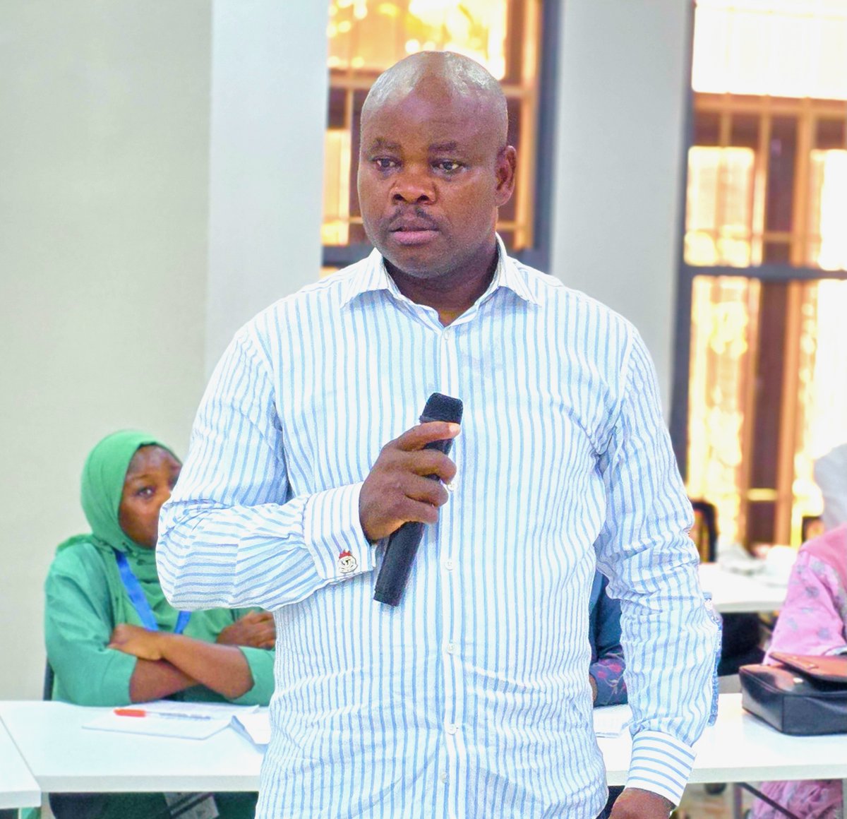 PLACNG's tweet photo. ONGOING:  
First Bi-Weekly Meeting of the 2026 @PLACNG Legislative Internship Programme (LIP)

@oaaigbe, Election Expert and ECOWAS Liaison Lead, @WADEMOSnetwork spoke on the topic: "Democracy in Practice: Elections, Accountability and the Citizen's Role". 

#PLACLIP #PLACLIP2026