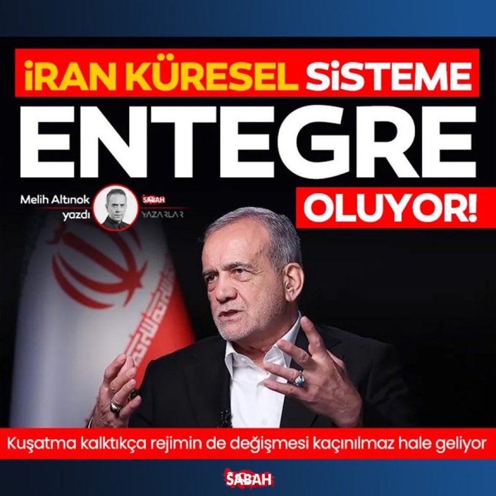 melihaltinok's tweet photo. Anlaşmayı İran adına kabul eden Mesud Pezeşkiyan gururlu.

Gerçekten de maddelere bakıldığında ABD'nin "kazanan taraf"olduğunu hissettiren bir başlık yok. İran alan, ABD ise veren tarafta görünüyor.

Peki Trump, ABD hiçbir şey almadan verir mi?

Elbette hayır. Başkan uzun vadeli hedefine yürüyor. Petrol, bankacılık ve ticaret alanlarında sağlanan rahatlamayla İran'ın küresel ekonomiye entegrasyon için önemli bir kapı aralanıyor.

Çin enerji tedarikçilerinden Venezuela'nın petro-dolar sistemine dâhil edilmesinin ardından İran petrolünün de "aklanması", Trump için ciddi bir kazanım. Bu sonuç, Çin'in petro-yuan hamlelerine ağır bir darbe vuracak.

Aslında bütün bunlar aynı zamanda rejimin varoluş gerekçelerini de ortadan kaldırıyor. 46 yıllık iktidar, İran halkına refah getiremeyen baskı politikalarını "kuşatma" ile meşrulaştırıyordu. Kuşatma kalktıkça rejimin de değişmesi kaçınılmaz hâle geliyor.

Öldürülen üst düzey yöneticilerin ardından "Bir rejim gitti, ikinci rejim gitti" diyen Trump, anlaşılan o ki Pezeşkiyan'ın da önemli bir figür olduğu üçüncü rejimde aradığını buldu.

https://t.co/tggJYaX33k