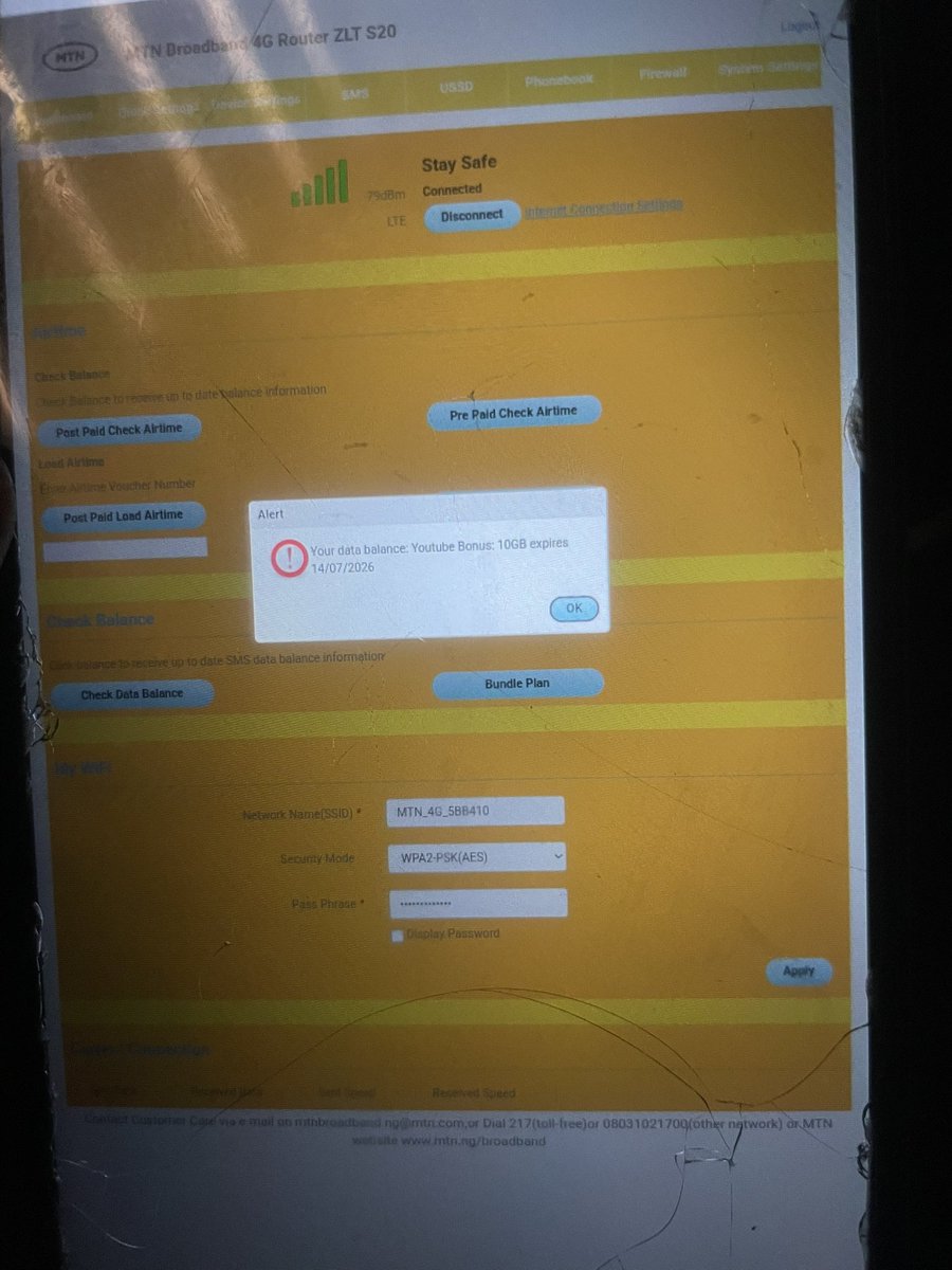 yxyiagain's tweet photo. -@MTNNG please i’m begging you where’s my data? i did 60gb monthly to my broadband on jun 14th and today it’s finished. please explain to me, don’t be unfortunate this afternoon https://t.co/QVgMu9cx8V
