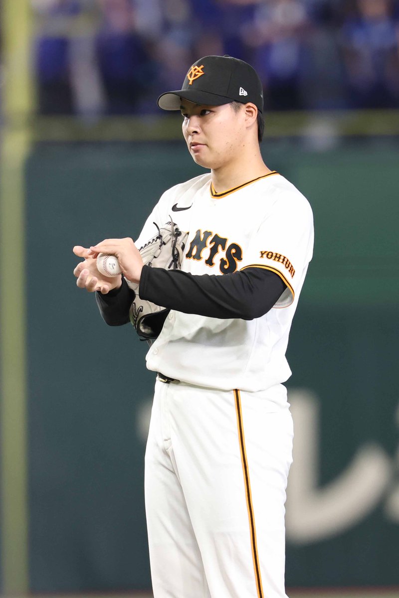 TokyoGiants's tweet photo. 【八回表】巨人 2-3 中日

四番手で #田和廉 投手が登板。
三振を含む三者凡退に抑える！ https://t.co/5WBErD8dQR