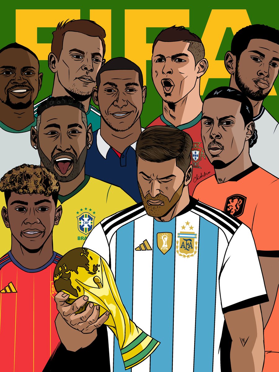 artbychidubem's tweet photo. New art
'WORLD CUP BROS' https://t.co/Va5viu3dqG