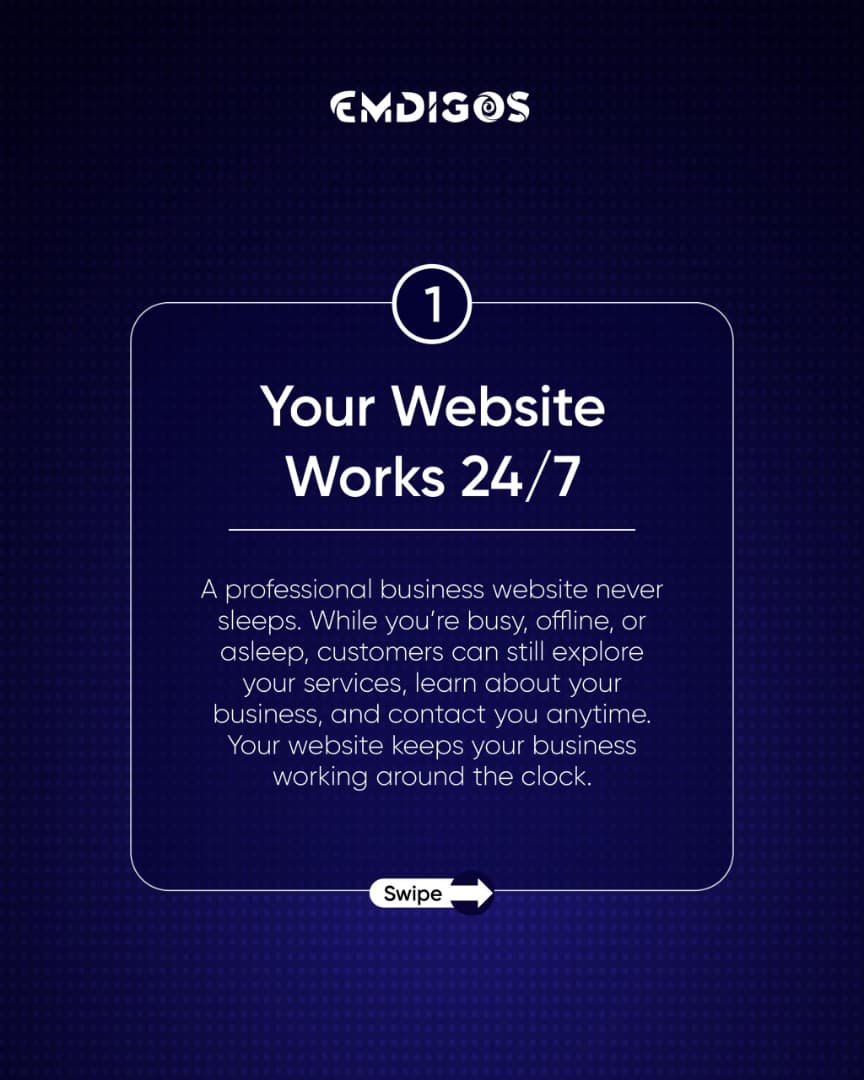 emdigos_'s tweet photo. Your business deserves a home online
#WebDesign #BusinessWebsite #OnlinePresence #DigitalMarketing https://t.co/HqwrxHec7n