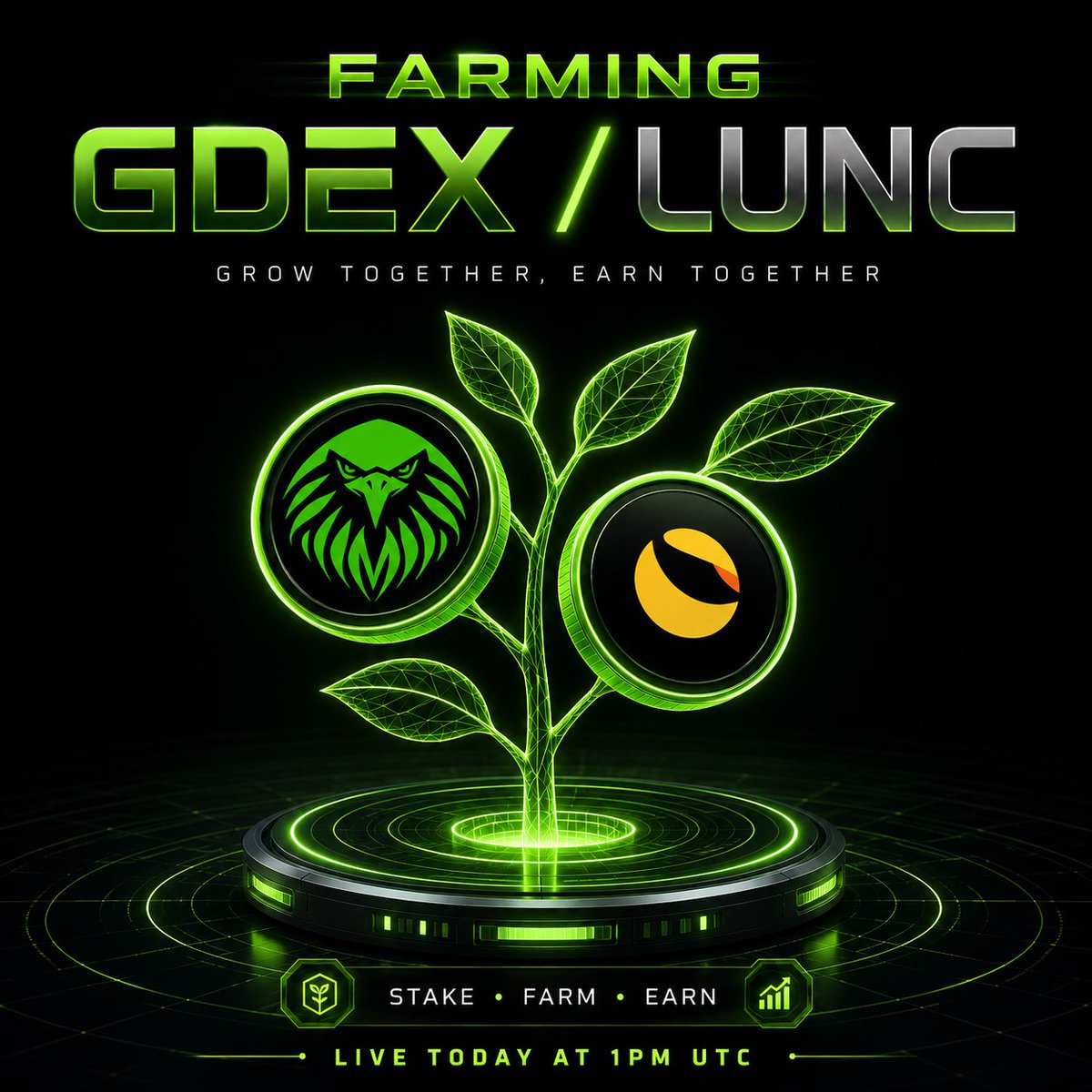 garuda_defi's tweet photo. 🌱 The GDEX/LUNC Farming Pool goes live today at 1 PM UTC on Garuda DeFi.

https://t.co/Y3QGnLukgD

Stake your LP, harvest rewards, and start to grow with the ecosystem.

$LUNC $GDEX https://t.co/QFOcebkSxY