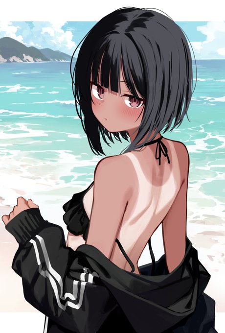 「ごめん、紐ほどけちゃったから結んでくれない?」 