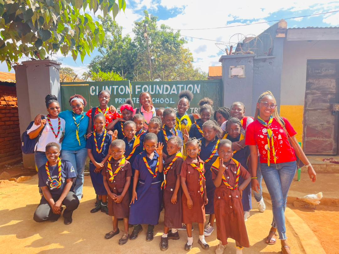 YessmalawiG's tweet photo. At Clinton Foundation Private School, we revisited the Guiding Laws, Promise, and Motto, and discussed simple ways to manage exam stress.

 We wrapped up the day with fun energizers, beautiful songs, and inspiring poetry recitals. 🌟🎤

#GirlGuiding #EmpoweringGirls #Leadership https://t.co/eWfXGVgkqK