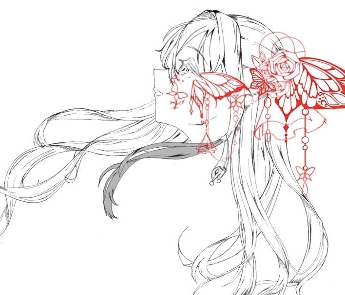 Hoshi_rib2on's tweet photo. 線画でございます
中々に良いのではないでしょうか？ https://t.co/1dZNW74ULu
