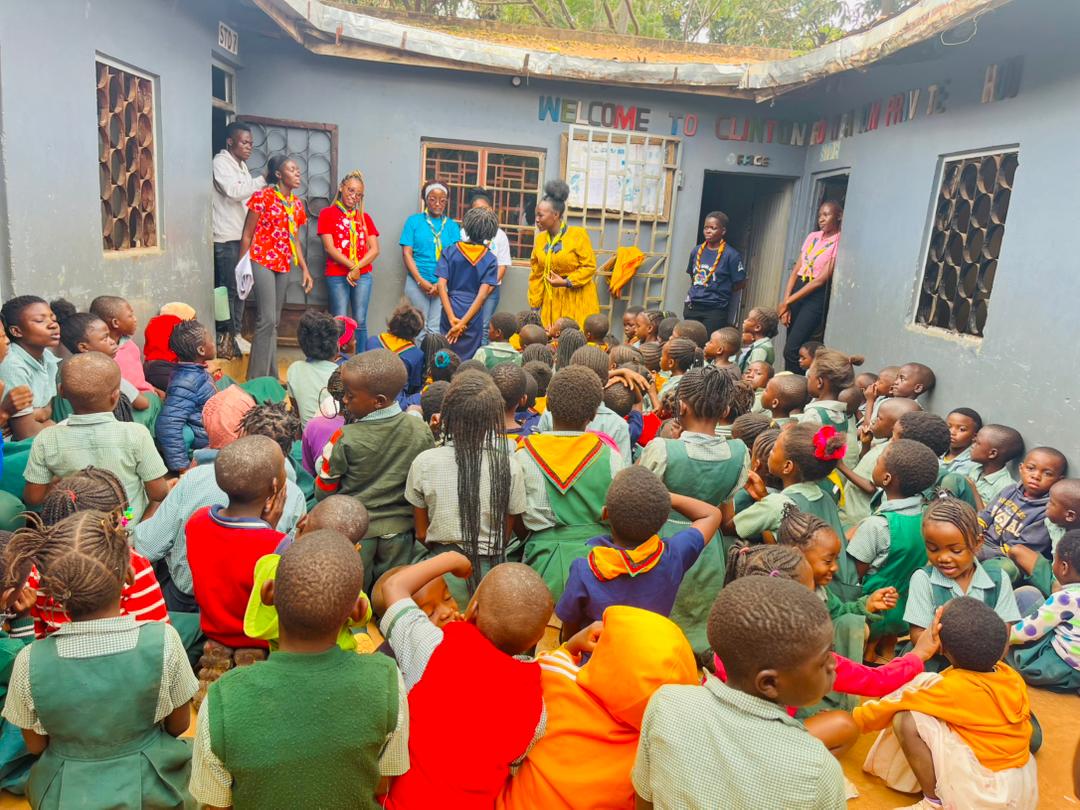 YessmalawiG's tweet photo. At Clinton Foundation Private School, we revisited the Guiding Laws, Promise, and Motto, and discussed simple ways to manage exam stress.

 We wrapped up the day with fun energizers, beautiful songs, and inspiring poetry recitals. 🌟🎤

#GirlGuiding #EmpoweringGirls #Leadership https://t.co/eWfXGVgkqK