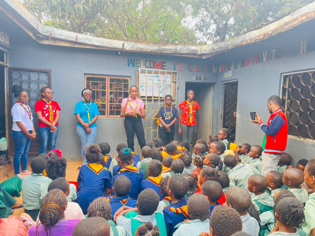 YessmalawiG's tweet photo. At Clinton Foundation Private School, we revisited the Guiding Laws, Promise, and Motto, and discussed simple ways to manage exam stress.

 We wrapped up the day with fun energizers, beautiful songs, and inspiring poetry recitals. 🌟🎤

#GirlGuiding #EmpoweringGirls #Leadership https://t.co/eWfXGVgkqK