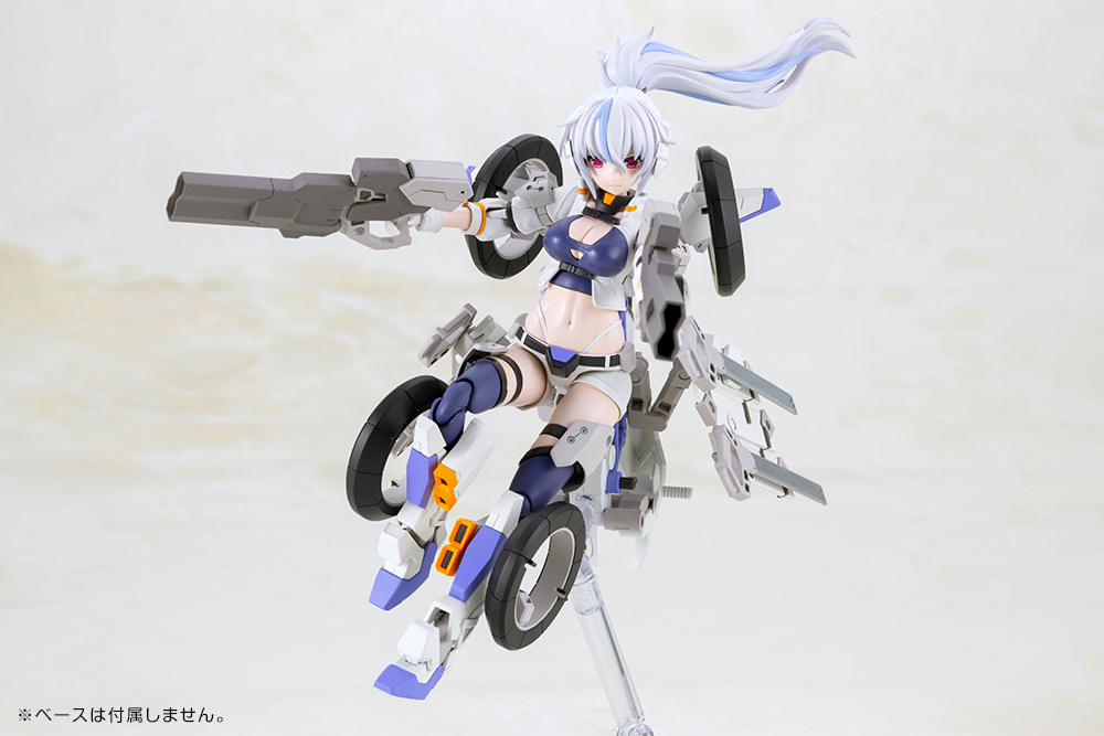 kotobukiya_p's tweet photo. 【25日（木）午前11時ご予約受付開始！！】
疾走する白き狼「セカンドジャイヴ」がフレームアームズ・ガールで商品化！
ウィルバーナインの流れをくむ色白おねいさんキャラクターになります。
是非ご予約ください！

#FAガール https://t.co/IARPNqnaYG