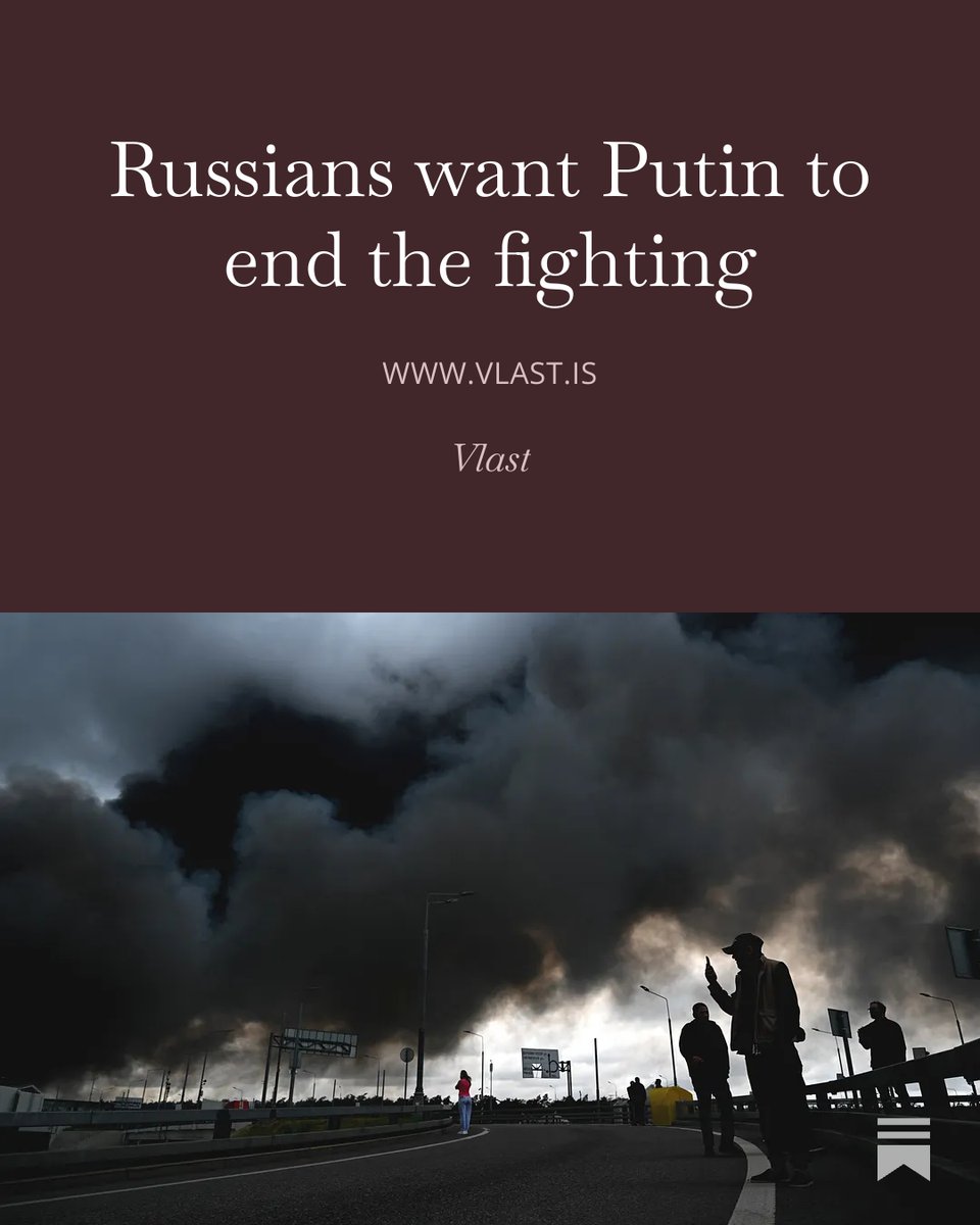faridaily_'s tweet photo. ❗️NEW: Our sources in Moscow told us that Ukraine war fatigue is increasing among the Russian elite—and we got access to secret polling suggesting the Russian public also wants a ceasefire.

Link in the next tweet 👇 https://t.co/kinTQgYphd
