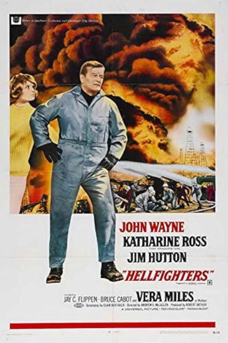ChrisMcKit's tweet photo. John Wayne would later tell biographer Michael Munn, “When we had to cut [Vera Miles'] scenes from THE GREEN BERETS, I told her I’d make up for it by giving her the role of my ex-wife in HELLFIGHTERS. Since the film was such a bomb, maybe I didn’t do her any favors.” #VeraMiles https://t.co/9VeAVUCA2x