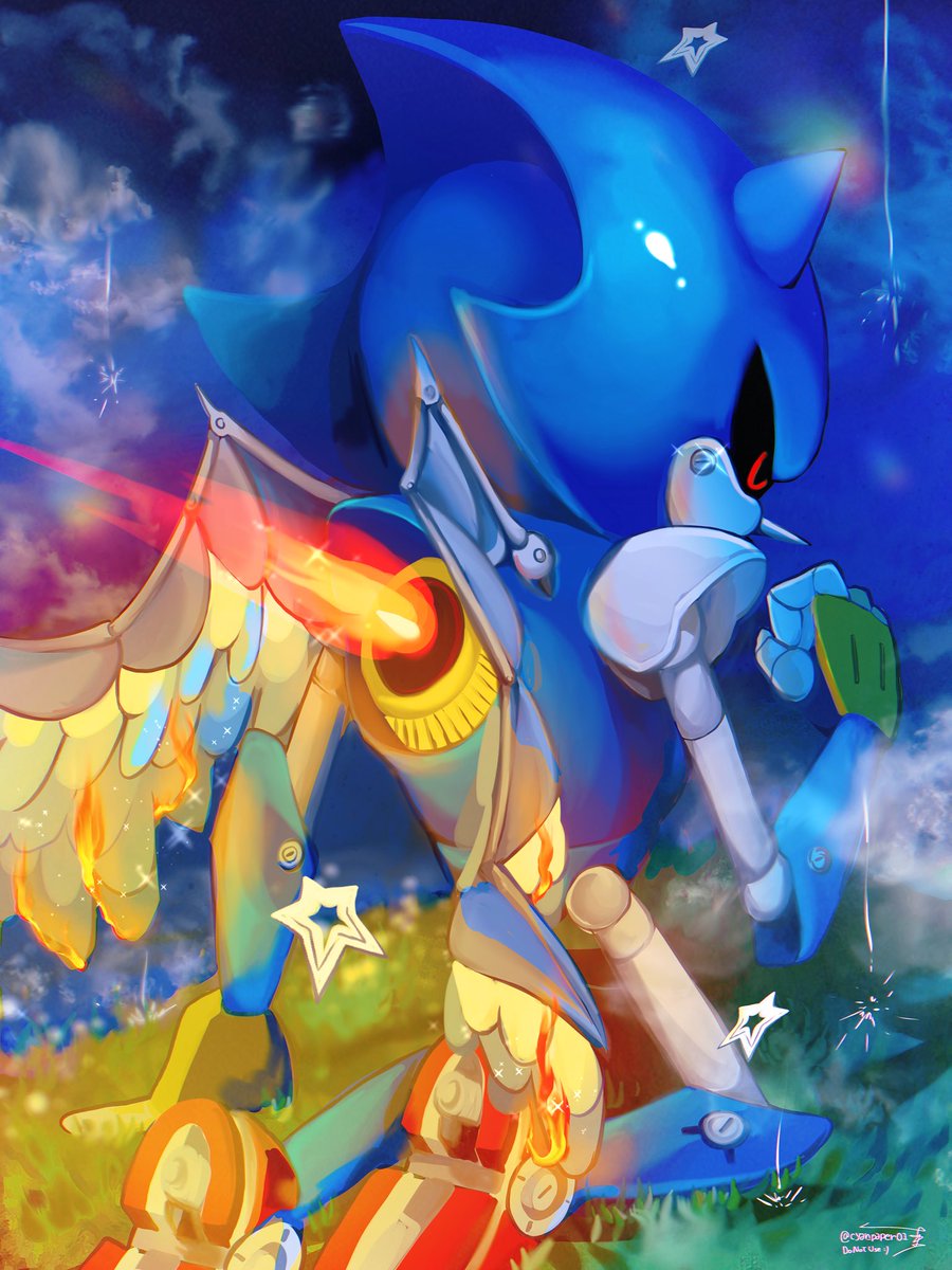 cyan_paper01's tweet photo. #MetalSonic イカロスの翼 https://t.co/VGNLWu2Px1