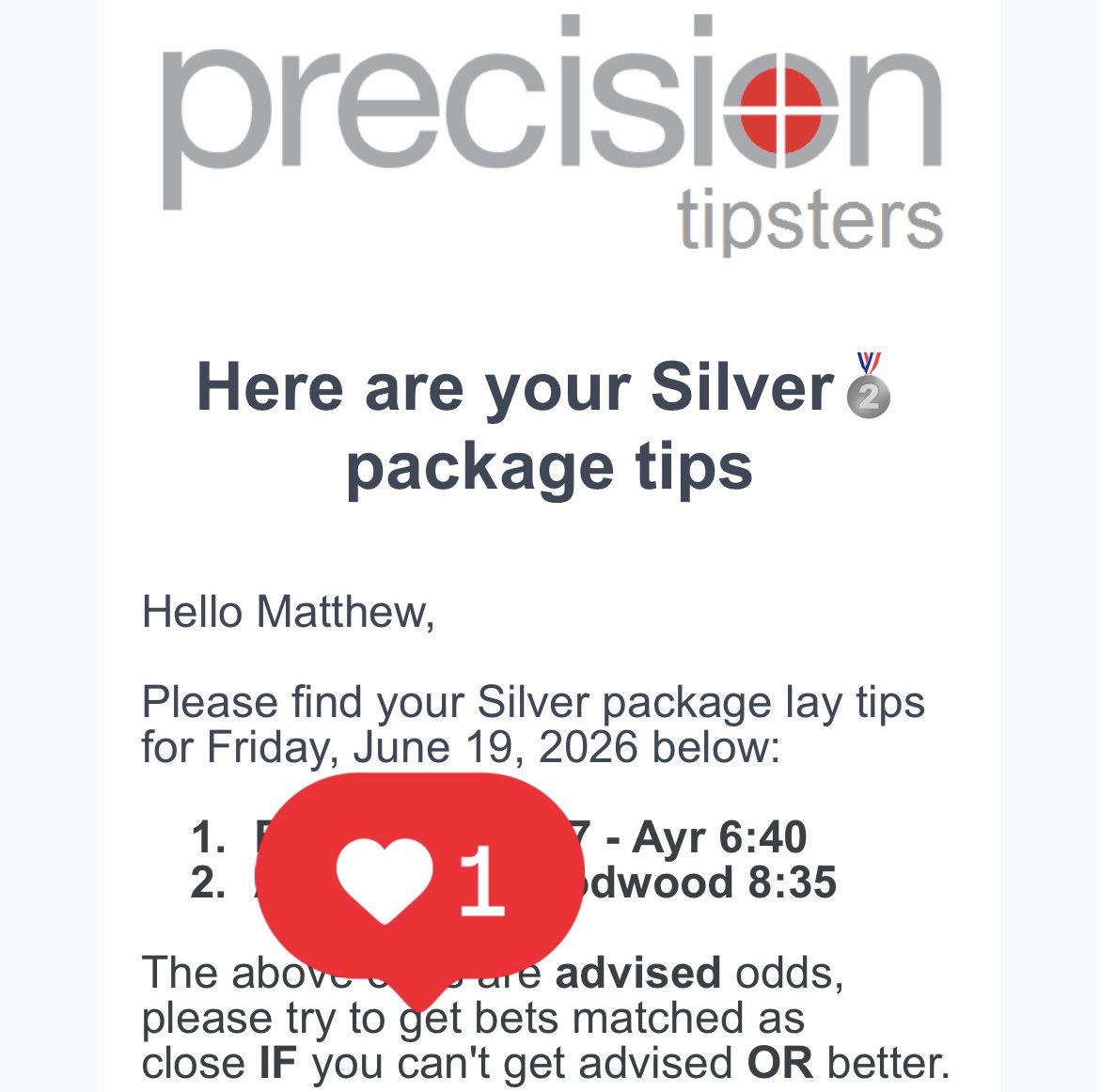 Precisiontips1's tweet photo. Royal Ascot Day 4 and racing Twitter is convinced it’s found all the winners 😅

We’ve found a few we’re happy to be against instead.

🏇 Market Rasen 14:40, 15:55
🏇 Down Royal 18:15
🏇 Ayr 18:40, 19:52
🏇 Goodwood 20:35

https://t.co/38CGwp2fVz

#RoyalAscot #HorseRacing #LayBet https://t.co/JZpICvBIfG