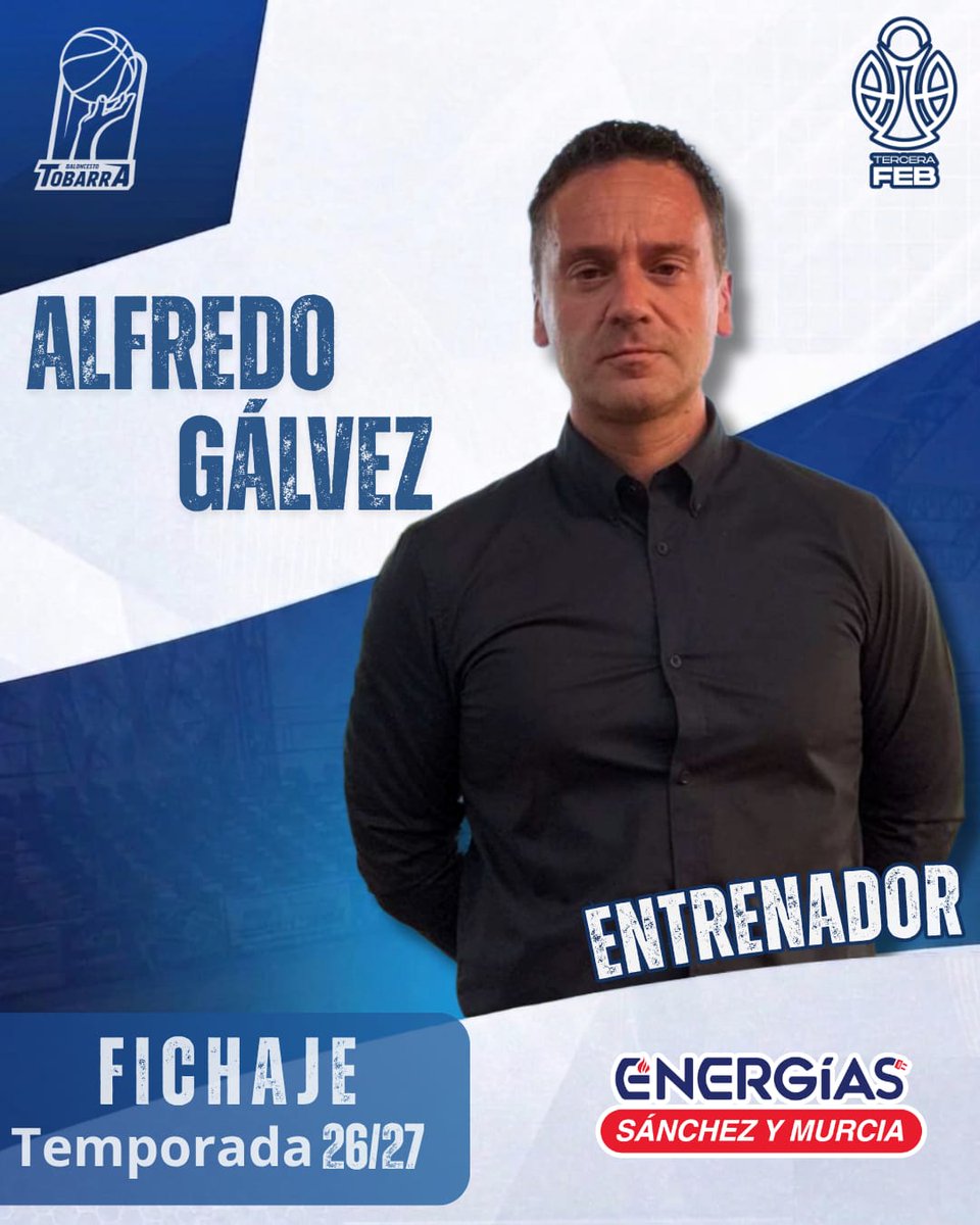 TobarraCB's tweet photo. 💎 Alfredo Gálvez es nuestro nuevo entrenador para las dos próximas temporadas
 
🏀 El técnico goza de una larga y brillante trayectoria en el baloncesto nacional incluyendo dos ascensos a LEB Plata con Albacete Basket y Coto Córdoba 

🏡 Bienvenido a nuestra casita: LA GRANJA 👨🏼‍🌾 https://t.co/fDtShs2Kew