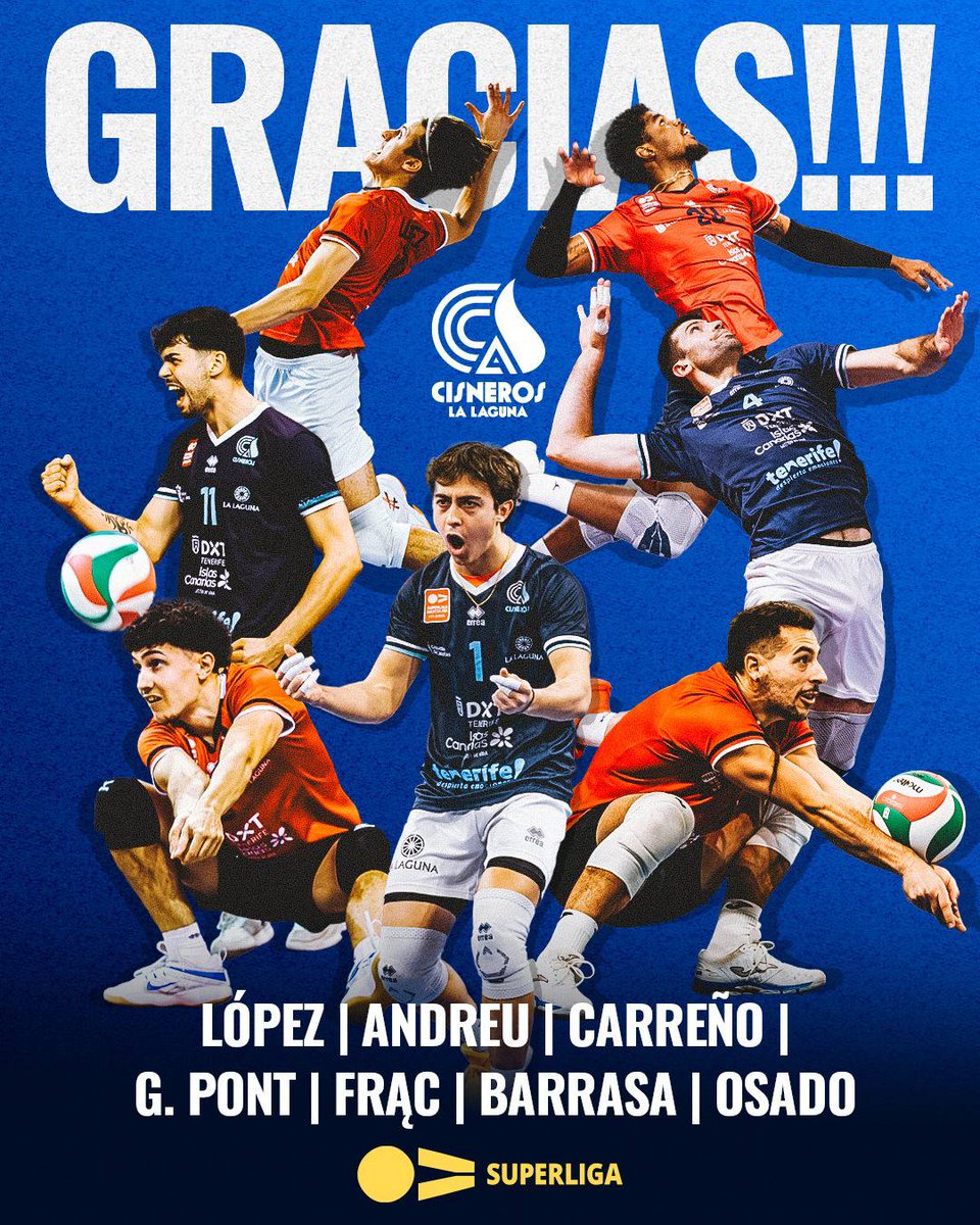 cdcisnerosalter's tweet photo. 📝🔛 Arranca la planificación de la temporada 26/27 del equipo de SMV del Cisneros La Laguna. 🏐

Antes de mirar al futuro, toca poner en valor y despedir a 7️⃣ jugadores que han sido parte fundamental del crecimiento del equipo durante la pasada campaña. https://t.co/m8AsgUyqpW