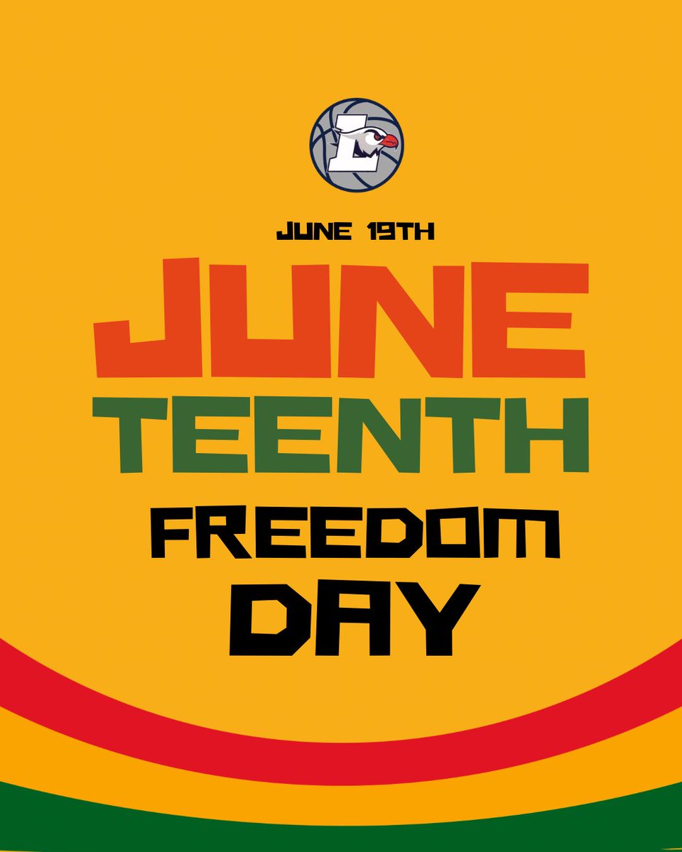 LCFalconsWBB's tweet photo. Reflecting on the past. Celebrating the present. Looking toward the future.

Happy Juneteenth from Lackawanna WBB! https://t.co/OR8nQybN3s
