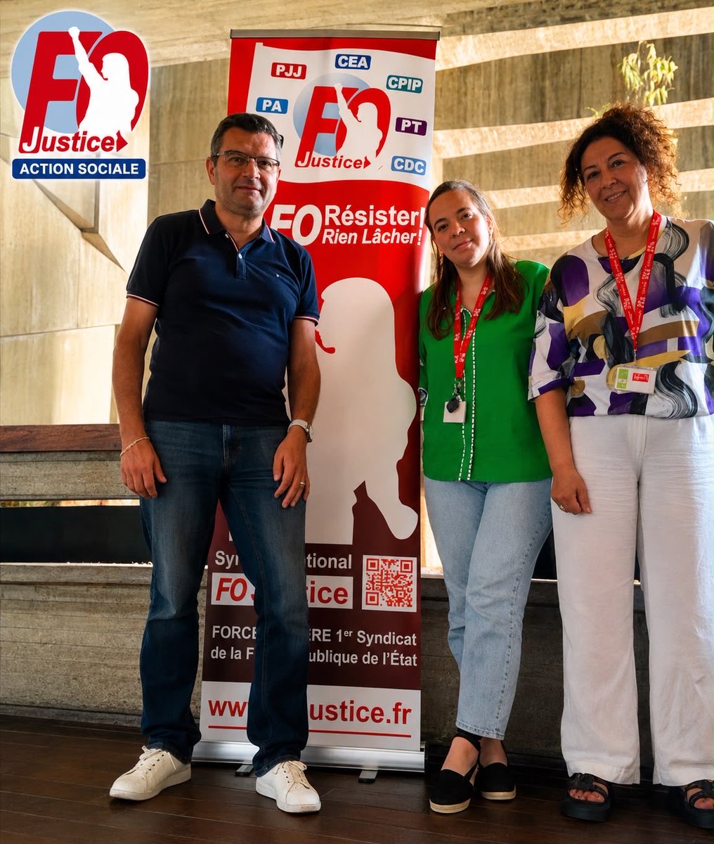 SyndFoJustice's tweet photo. Aujourd’hui, Samuel Dehondt, secrétaire général adjoint de FO Justice – Action Sociale, s’est déplacé au Tribunal judiciaire de Lille en compagnie de Barbara Hild, attachée de justice et militante FO Justice, ainsi que de Karine Guemra, représentante FO Justice au Tribunal judiciaire de Lille.

Cette rencontre a permis d’échanger sur les besoins des agents et sur les nombreux dispositifs d’action sociale mis à leur disposition.

FO Justice – Action Sociale reste à l’écoute et au service de l’ensemble des personnels. Son champ d’intervention est vaste et concerne de nombreux aspects de la vie quotidienne des agents : logement, restauration, petite enfance, aides financières, secours, vacances, etc. 
Autant de sujets essentiels que nous continuons à développer et à porter au plus près du terrain.