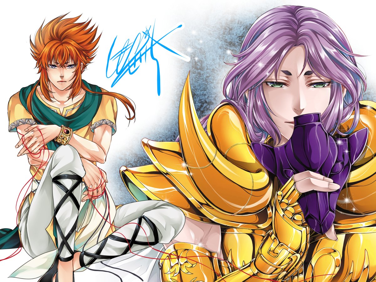 seira_s1220's tweet photo. 聖闘士真理矢３巻発売しましたので、裏表紙のイラストのキャラ別のもの出してみました。完成イラストではデザインされているので全体がみえないのですが、元イラストはこれくらい描いてあります。明日はシオン様単品出したいと思います。楽しんでいただけますように（＾＾）ノ https://t.co/mgz5UcYxFG