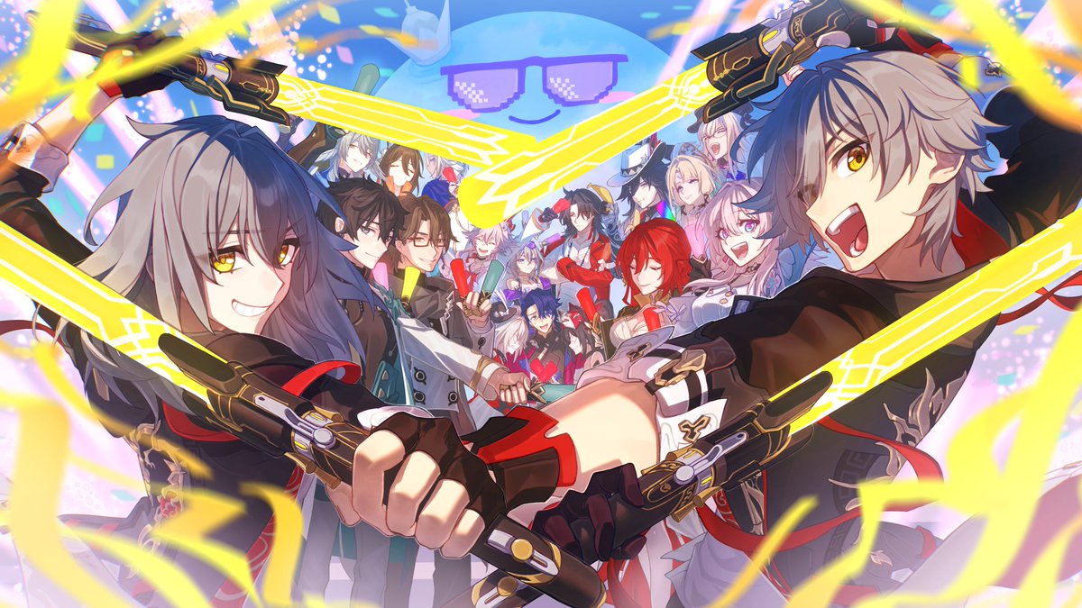 amadisoto's tweet photo. 愉悦の力、抱腹絶倒！
#MultiverseVistas #HonkaiStarRail #崩壊スターレイル https://t.co/VkPBqUpqCt