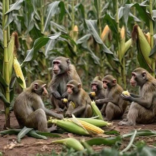 agribusinesszw's tweet photo. When the baboons and monkeys heard that the farmer who always chased them away had passed on, they danced, thinking their troubles were over. But come the next season, the fields were empty. No maize. No food. Only then did they understand the one they hated was the one who fed them.