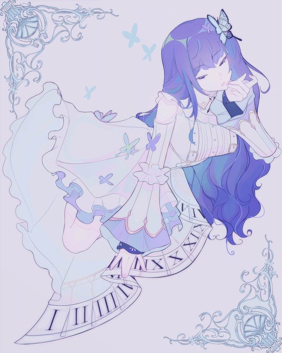 OogyPng's tweet photo. #prsk_FA 

❄️ butterfly https://t.co/i4O8kYRuQe