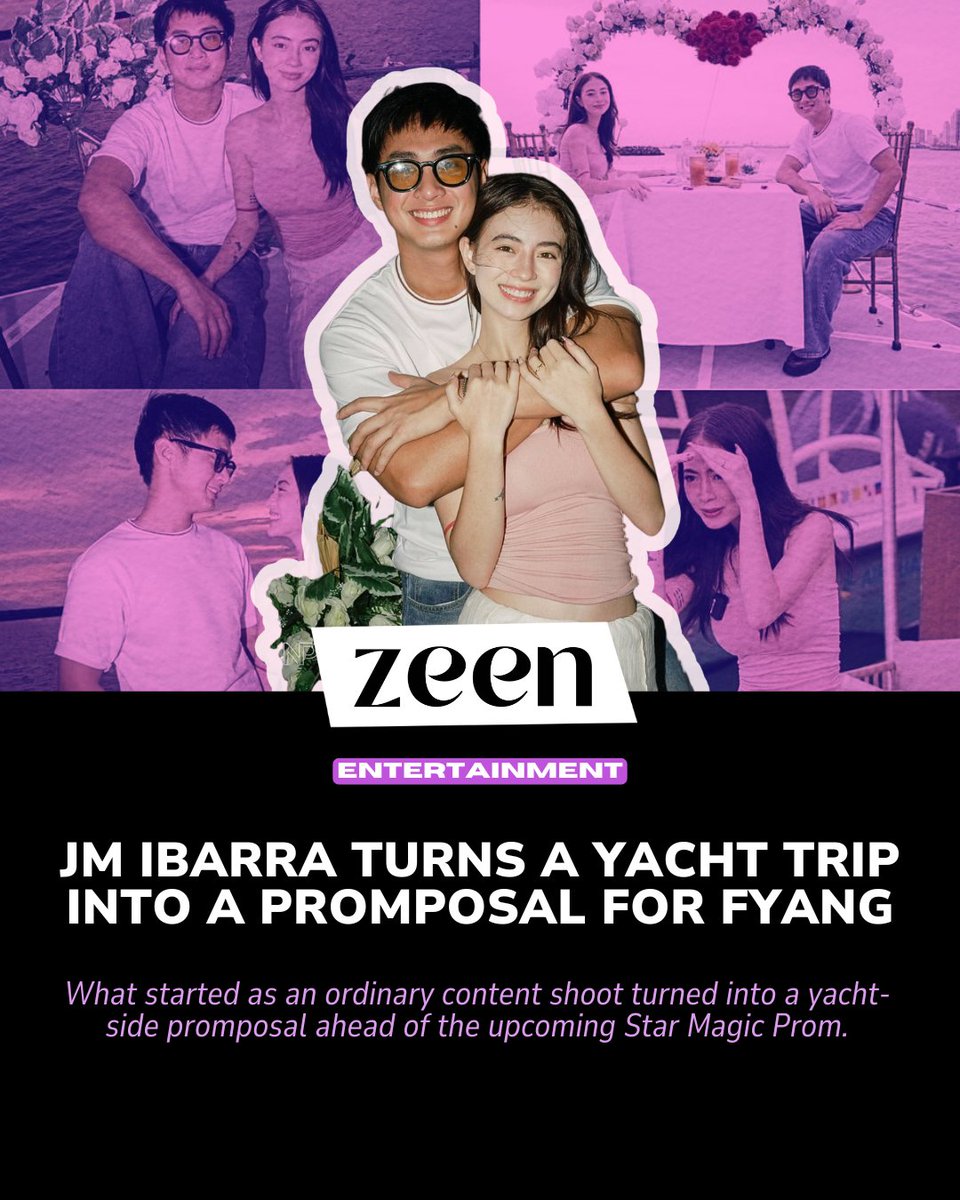 zeenmagazineph's tweet photo. Prom date as #JMFyang, tara? 💌

Take a look at JM Ibarra's sweet surprise for Fyang Smith ahead of the Star Magic Prom.

Read more: https://t.co/5lDaoscAIB https://t.co/Qiz63pZC5e