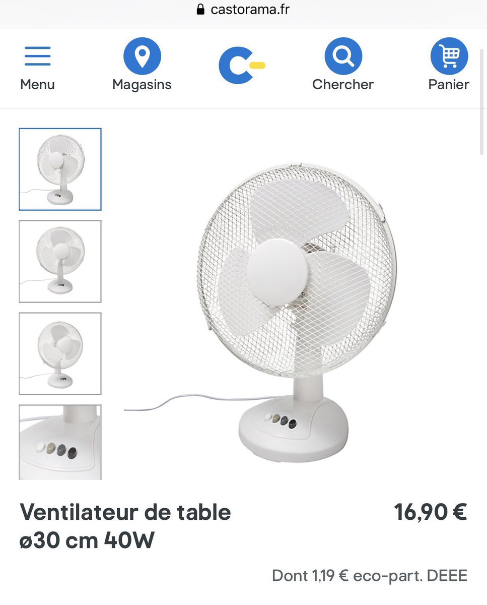 coryleguen's tweet photo. Qui se fait du pognon sur le dos des détenu•es en pleine canicule ??

8,71€ de différence pour un ventilateur de table (ø30 ces 40W) entre le prix pratiqué en détention et l’extérieur.

Mais le plus choquant c’est le piège à « anti-cafards » à 5,35€.. https://t.co/8bUwfS4Ml1
