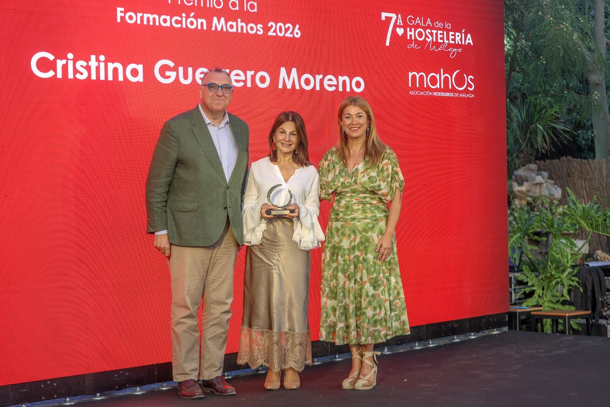 MahosMlg's tweet photo. 🏆Premio a la Formación: Cristina Guerrero Moreno
🏆Premio a la Innovación “Javi Chancla”: @LaCheesequeria_ 
🏆Premio a la Trayectoria Profesional: Marisqueria Jacinto
🏆Embajador/a de la Hostelería de Málaga: Capitalidad Europea de la Cultura Gastronómica

#7GalaHosteleríaMálaga https://t.co/UgvNXNrnX8