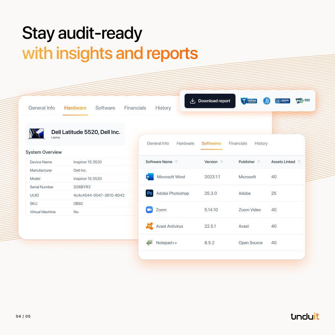 UnduitLLC's tweet photo. Multi-site IT operations can be chaotic and costly. Manual tracking. Fragmented inventory. Compliance risks.  
These inefficiencies slow down operations and increase IT spend. 
Gain full visibility, automate lifecycle tracking and stay audit-ready with predictive insights. https://t.co/OHwj1BRZoE